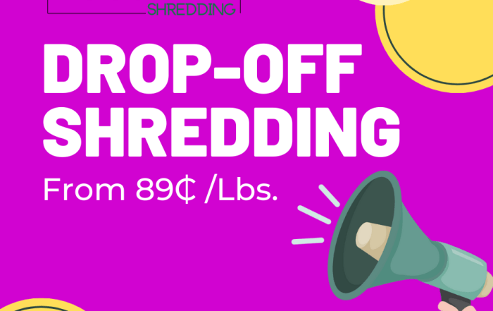 Drop-off shredding In New Hampshire